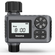 Insoma front panel display showing programmed schedule and readable LCD benefit easy setup