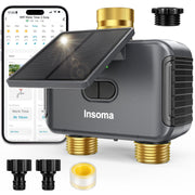 Insoma front panel showing controls and display, easy outdoor operation