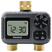 Insoma front view controller showing dual outlets and rotatable port for easy installation and reliable control