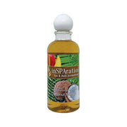 InSPAration bottle front label showing coconut-mango scent and size
