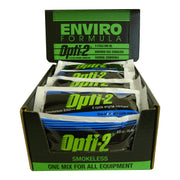 Interlube Opti-2 front packaging showing dose bottles and clear labeling for easy mixing