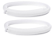 Intex front packaging showing 1.25" replacement hoses and included pair for quick swap