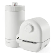 INTEX pump front view showing compact design and quick install benefit