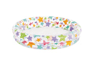 Intex starfish front view showing full pool and quick setup benefit