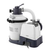 INTEX front view of SX925 sand filter pump showing compact design and efficient filtration