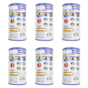 Intex front packaging showing six-pack and clear labeling, ensures correct replacement
