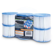 Intex Type S1 front packaging showing six cartridges for quick replacement benefit