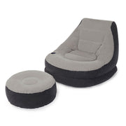 Intex Ultra Lounge front view showing plush seating and relaxed support
