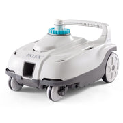Intex ZX100 front view showing cleaner ready to collect debris and save time