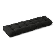 IPYNBAP bench cushion front view shows sleek black finish and neat fit