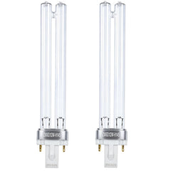 Itsall 9W UV bulb front view showing compact design and easy swap benefit