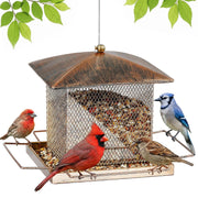 IWNTWY front view showing retro design and easy bird access