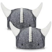 JaGely front view of two Viking sauna hats showing fit and style for comfort