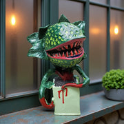 JARPSIRY front view of piranha plant statue showing lifelike detail and playful horror