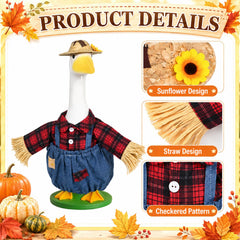 JcHrmers side profile of decorated goose emphasizing rustic silhouette