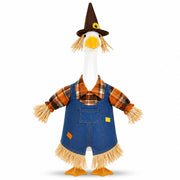 JcHrmers front view of scarecrow goose outfit showing full costume and autumn charm