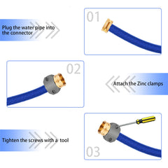 Jeeker zinc clamp and stainless screw detail showing sturdy grip and rust-resistant fastening