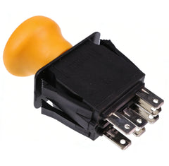 JEENDA front panel PTO switch showing shape and mounting holes for quick replacement
