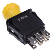 JEENDA front view of PTO switch showing shape and mounting for accurate replacement