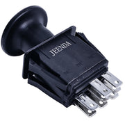 JEENDA PTO switch front view showing robust housing and fit benefit