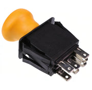 JEENDA front view of PTO switch showing housing and actuator for reliable replacement