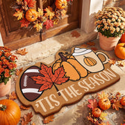 Jenaai front view of fall doormat welcoming guests and protecting floors