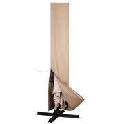 Jentafix front view of cover protecting offset umbrella, keeps canopy safe