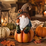 Jetec gnome front view showing warm colors and inviting accent