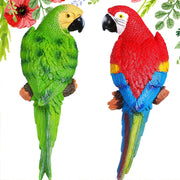 Jetec parrot front view showing vivid colors and eye-catching detail