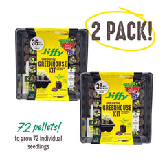 Jiffy close-up of expanded peat pellet showing uniform soil texture benefit