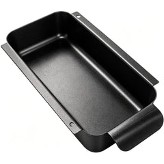 JIN BETTER GRILL PARTS front view of drip pan showing fit and protection