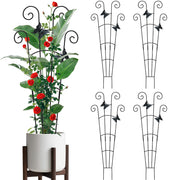 JJSHUANL trellis front view showing sturdy metal frame and neat design benefit support