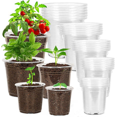 JNYONG front view showing clear pots and organized set for easy selection