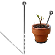 Joewuzun stainless steel probe front view showing full 10-inch length for accurate sampling
