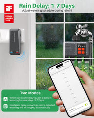 johgee wall-mounted outdoor install showing stable weatherproof placement