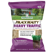 Jonathan Green front packaging showing 25 lb bag and product name, durable coverage