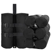 Jorohiker canopy weights front view showing set of four and durability benefits