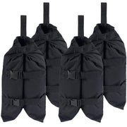 Jorohiker front view of four assembled weight bags showing stable base benefit
