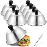 Joyfair front view showing both stainless steel domes and handles for reliable cooking