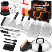 Joyfair full griddle kit front view showing complete tool set for versatile cooking