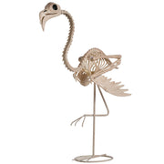 JOYIN flamingo skeleton front view showing full pose and spooky appeal
