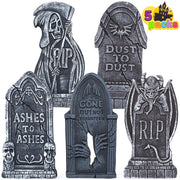 JOYIN five tombstones front view showing variety and quick yard impact