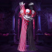 JOYIN front view hanging clown showing full 65-inch height and scary impact