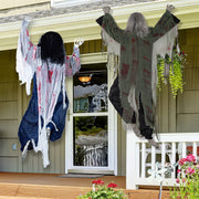JOYIN front view of both climbing zombies, dramatic entrance effect