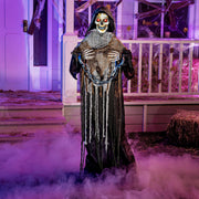 JOYIN front view of 67-inch Grim Reaper showing life-size impact