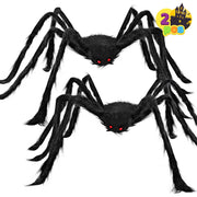 JOYIN spider front view showing full 4-foot body and instant visual impact