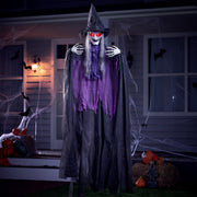 JOYIN witch front view showing life-size spooky presence and dramatic impact
