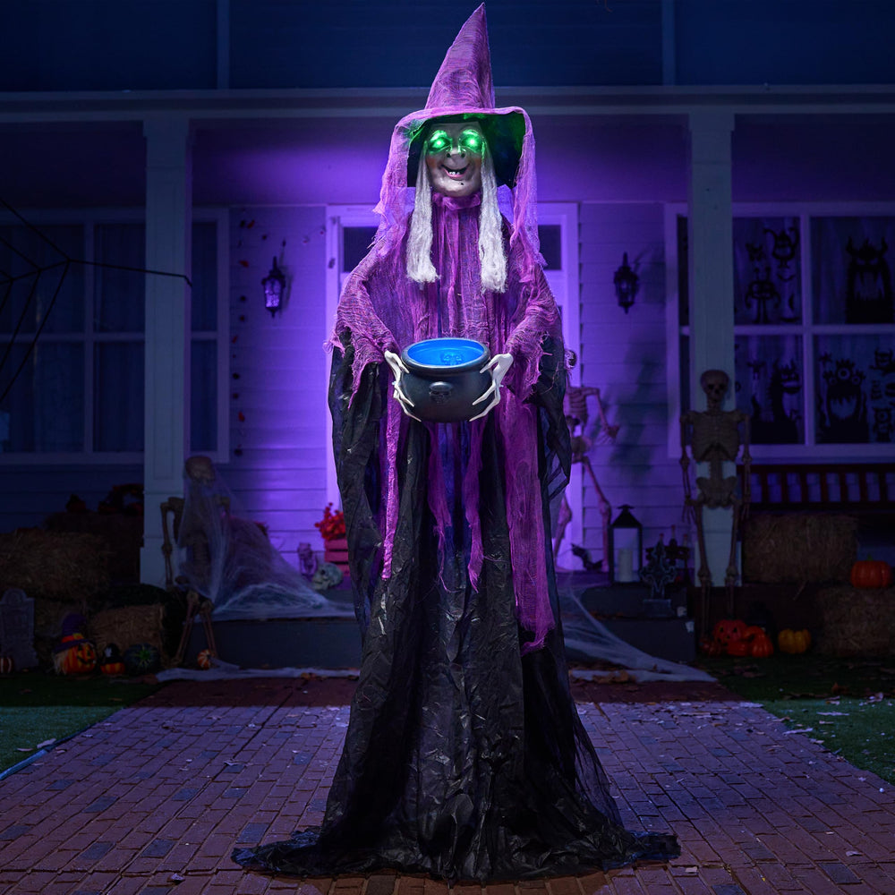 JOYIN witch front view showing full 72-inch height and dramatic presence
