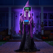 JOYIN witch front view showing full 72-inch height and dramatic presence