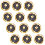 Joywayus solid brass cap front view showing durable finish and neat profile benefit: long-lasting protection
